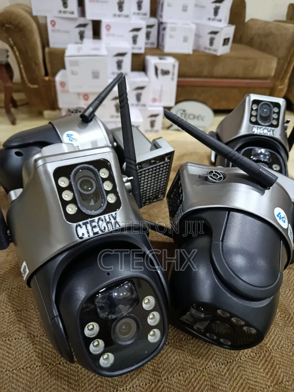 4g Dual Lens PTZ Solar Camera. 5mp