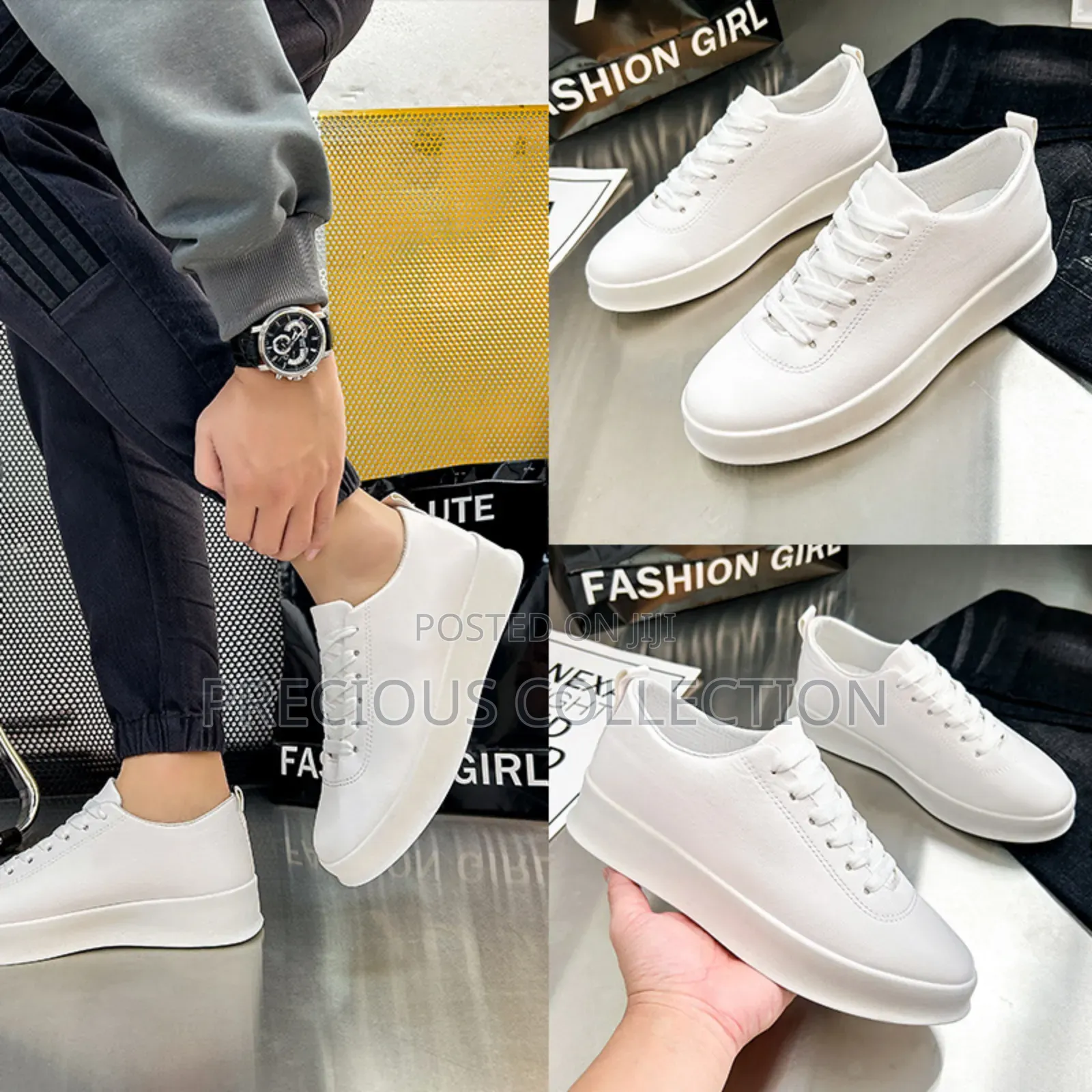 Men's Fashion Mate Leather Lace Shoes