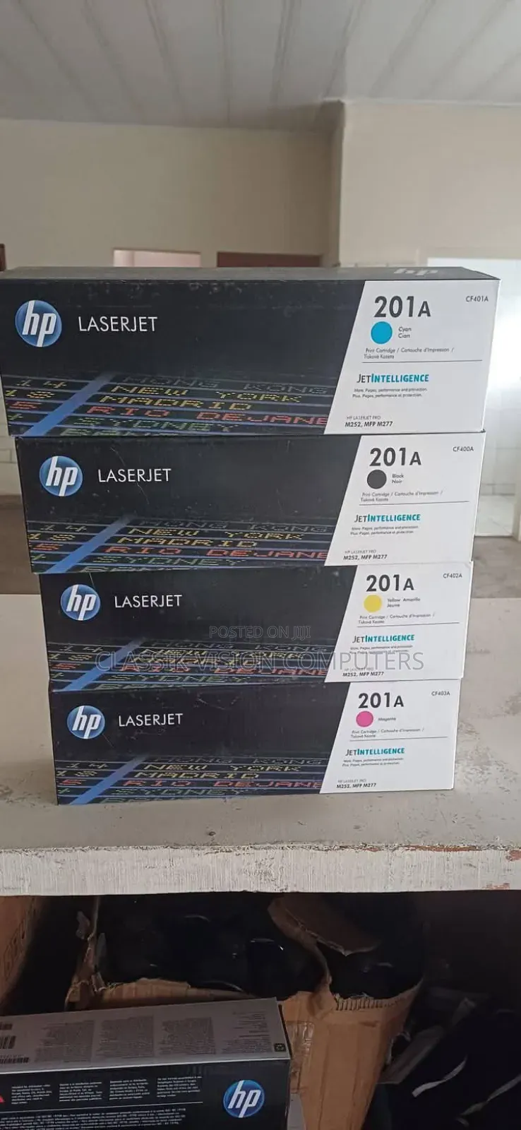 Genuine Hp 201a Color Toner