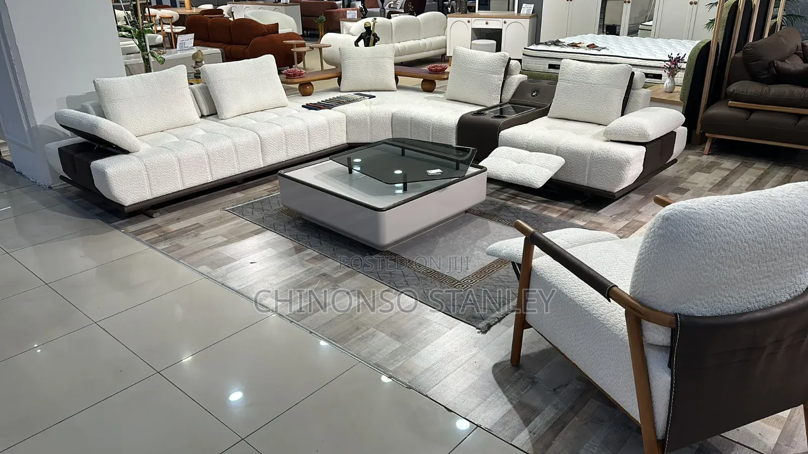 Turkish Fabric Sofa Set