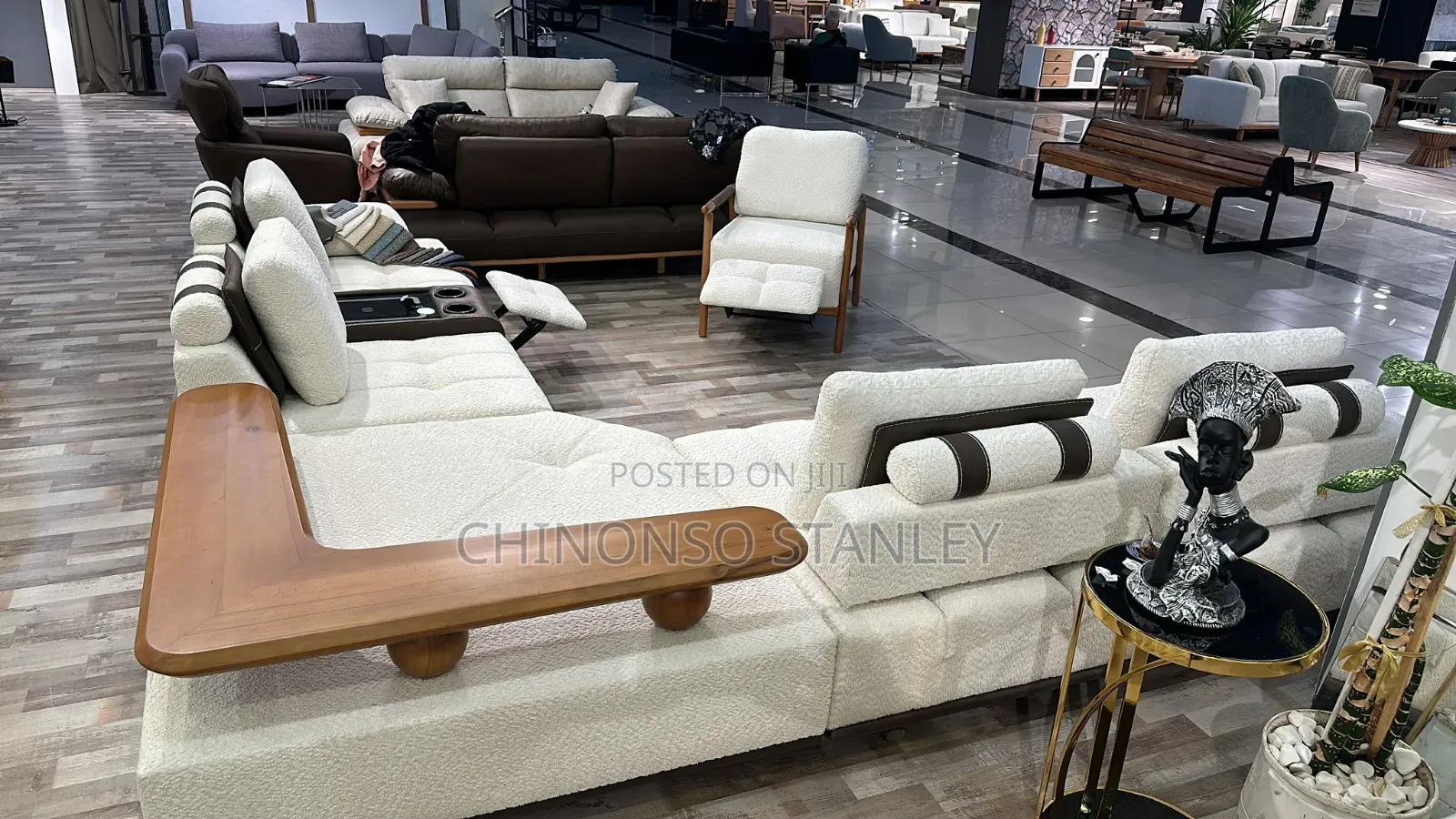 Turkish Fabric Sofa Set