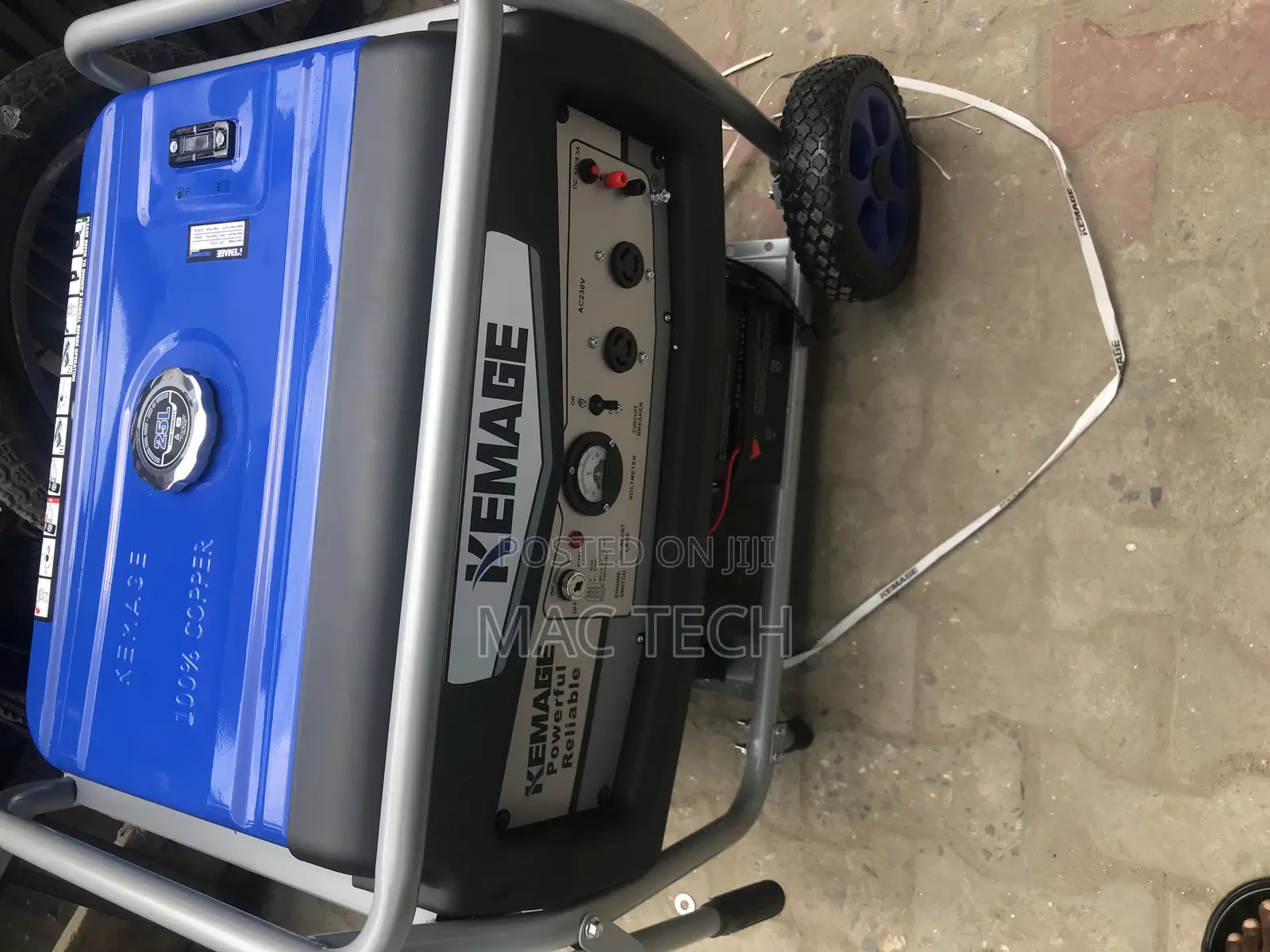 Kemage 8.5kva Generator With Key and Remote Control