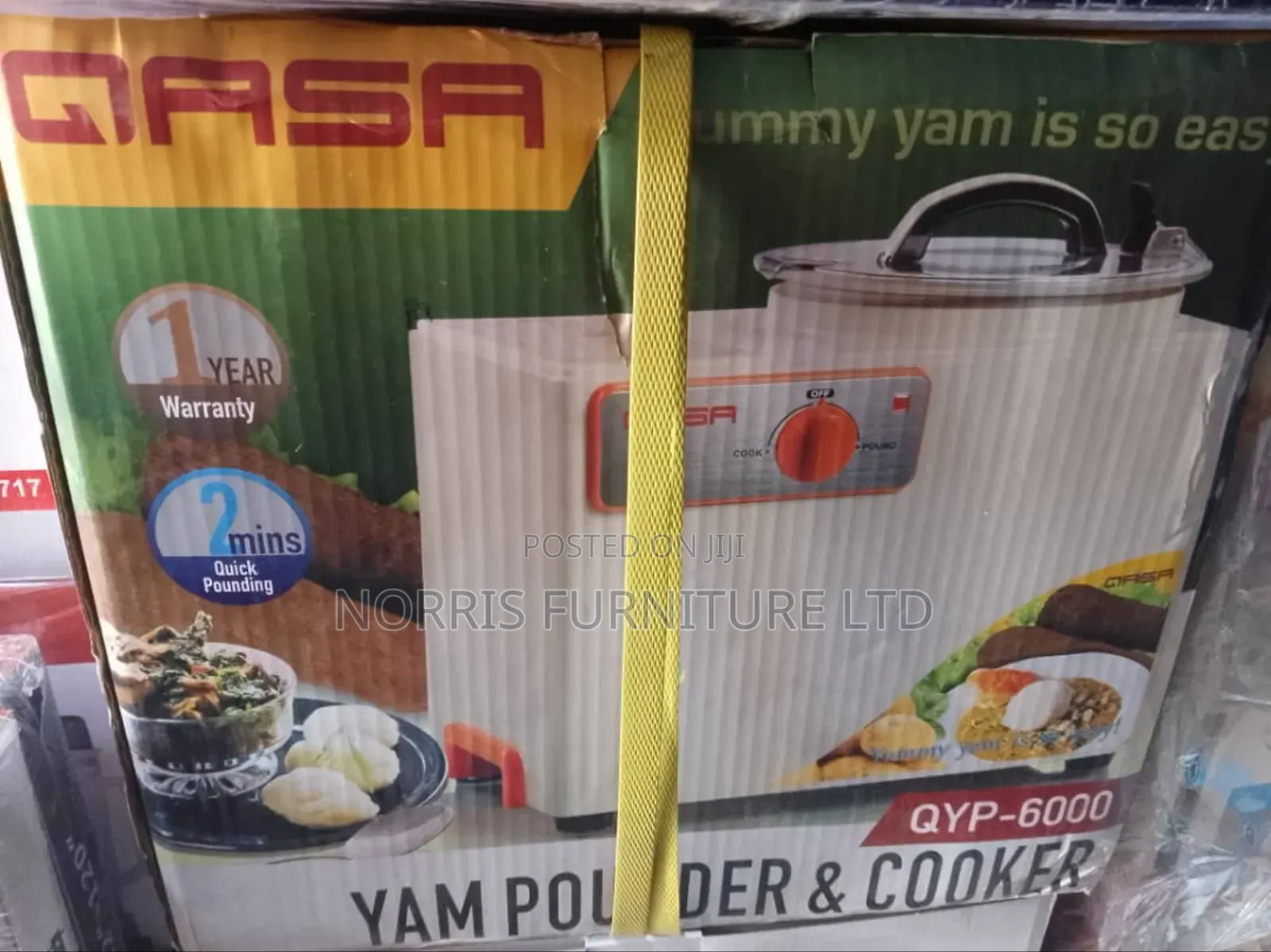 Qasa Yam Pounder Cooker