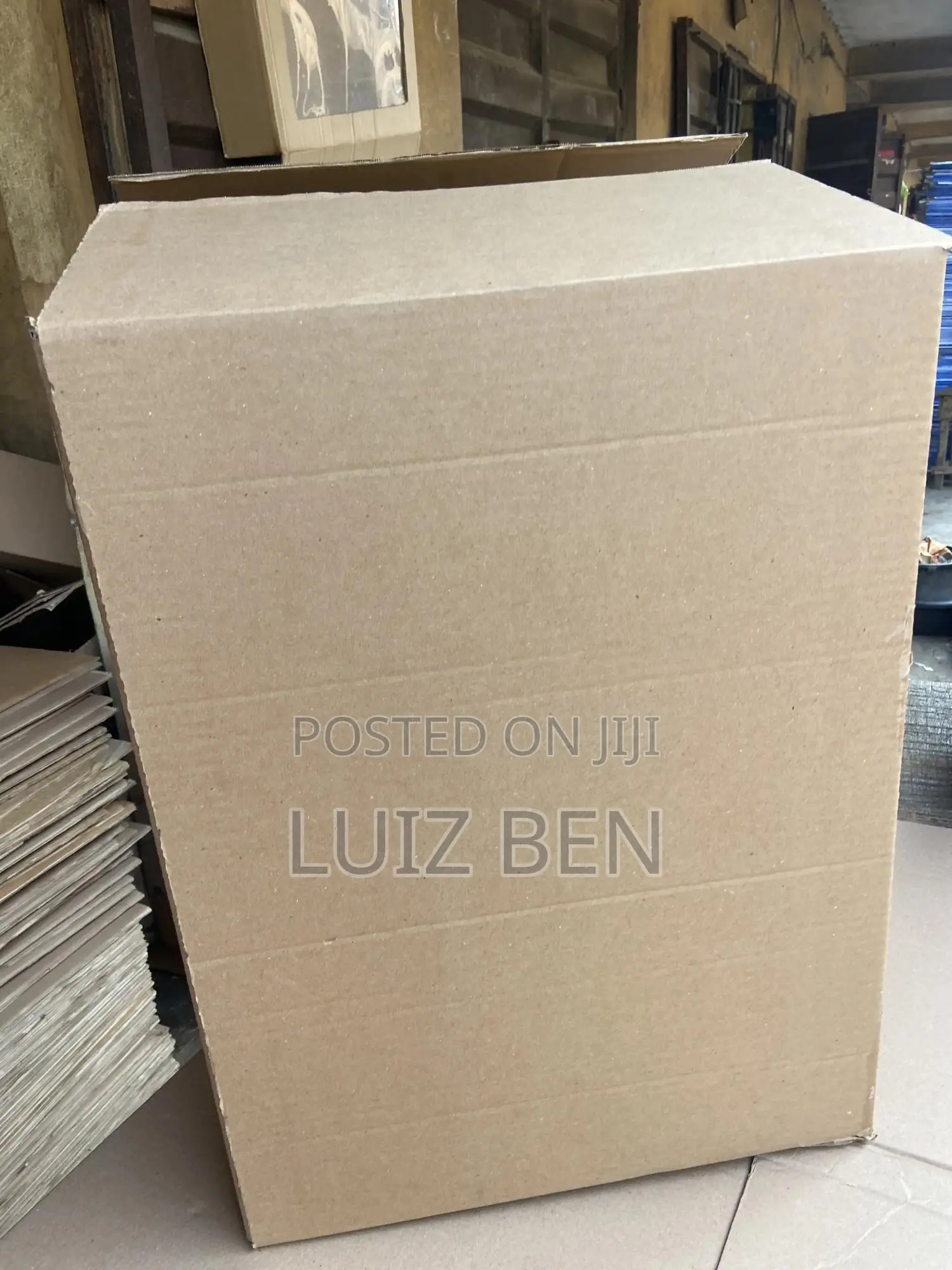 Different Sizes of Neat Cartons and Boxes