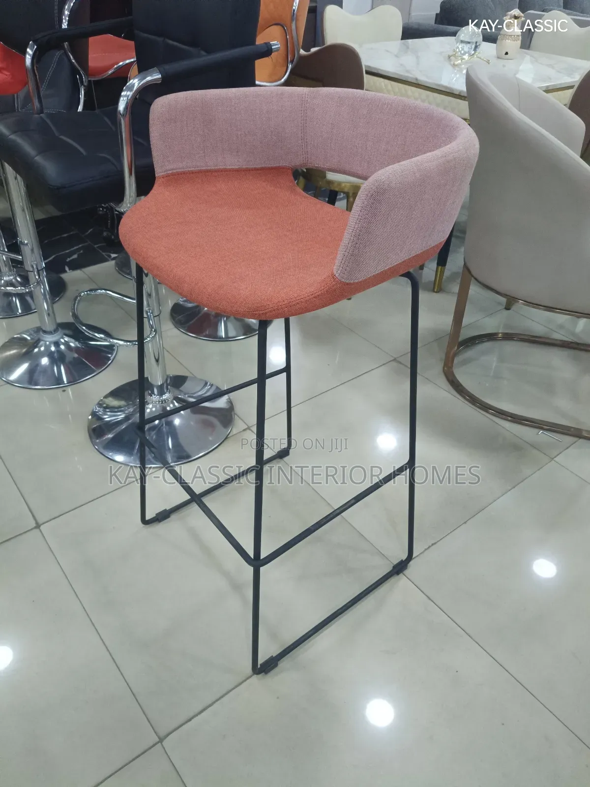 Wine Bar Stool Iron Leg