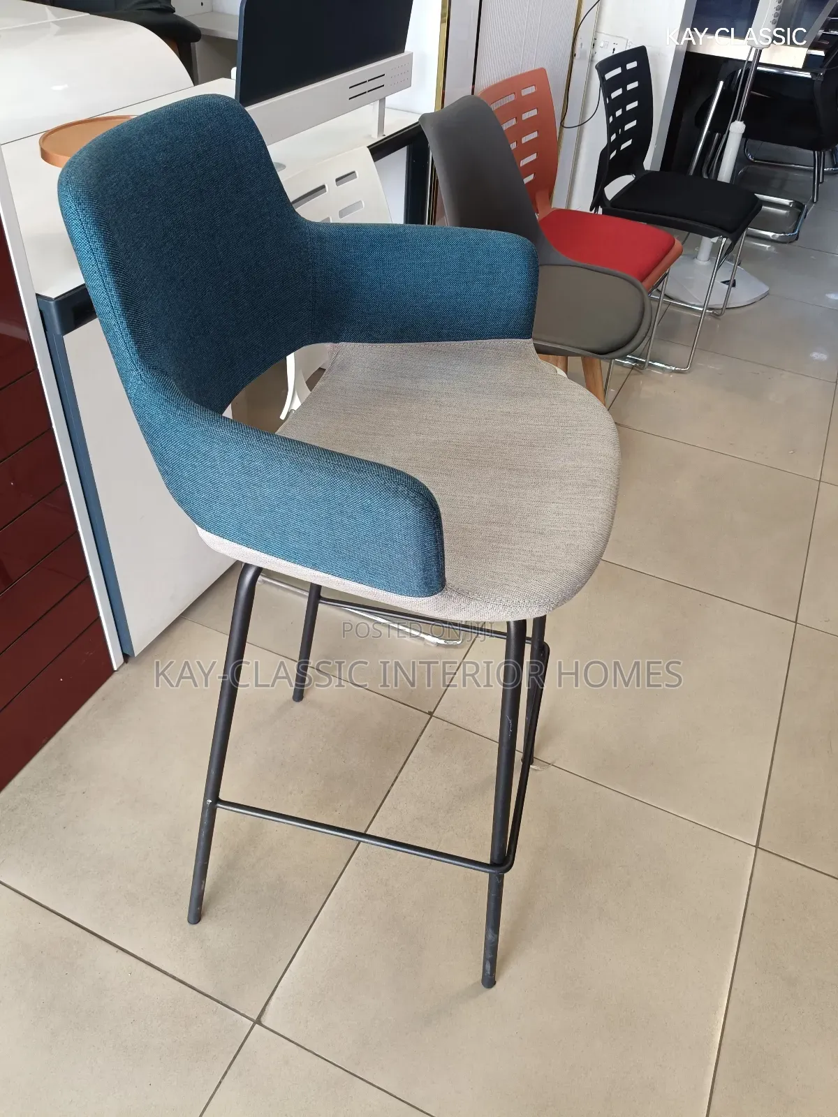 Wine Bar Stool Iron Leg