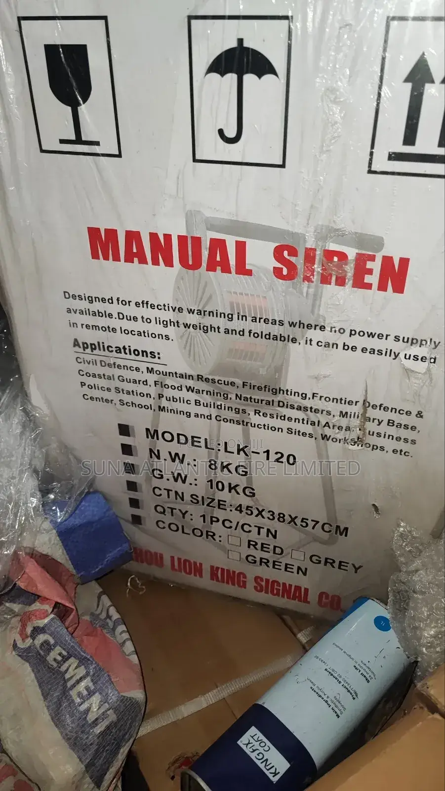 Manual Sirens