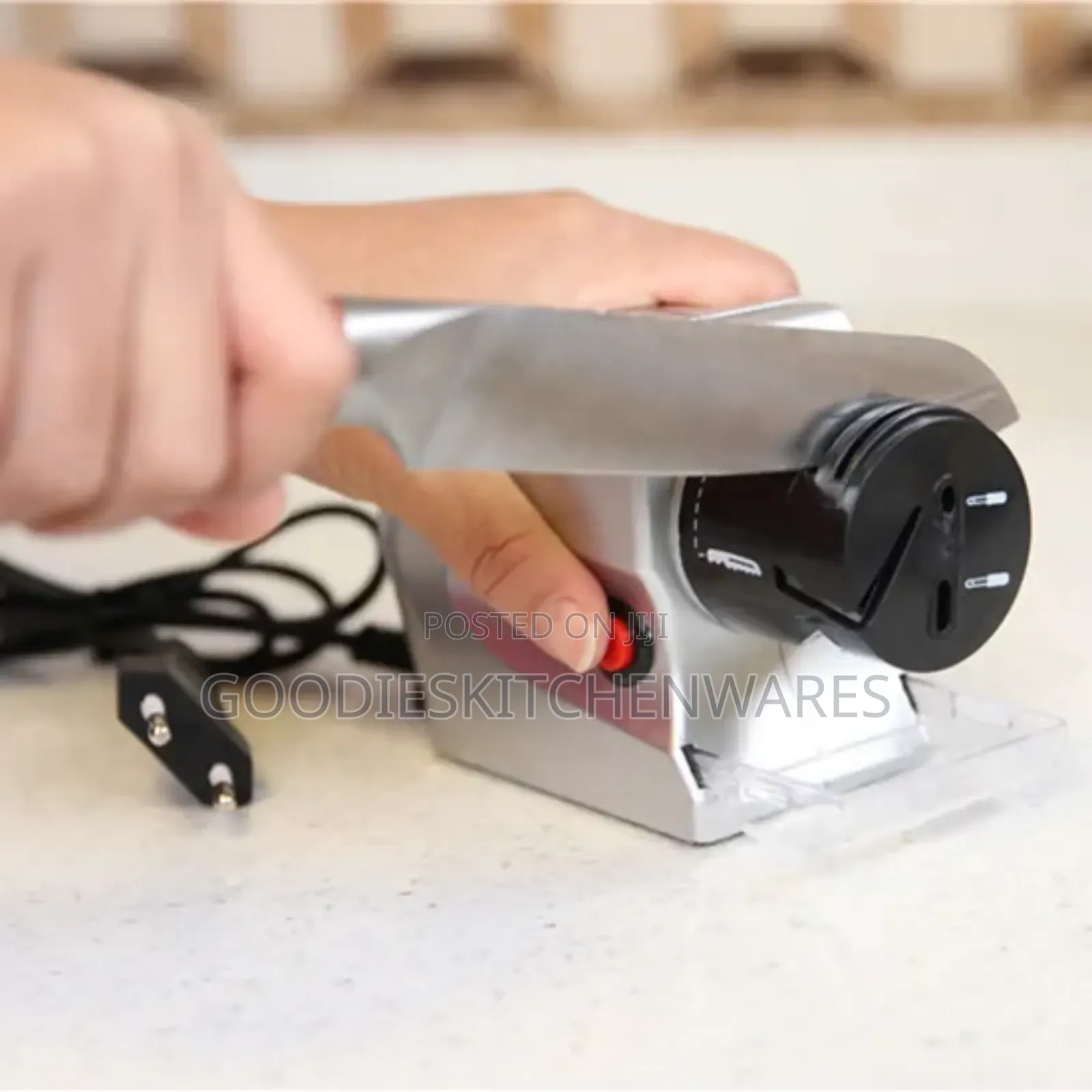 2 in 1 Electric and Manual Knife Sharpener
