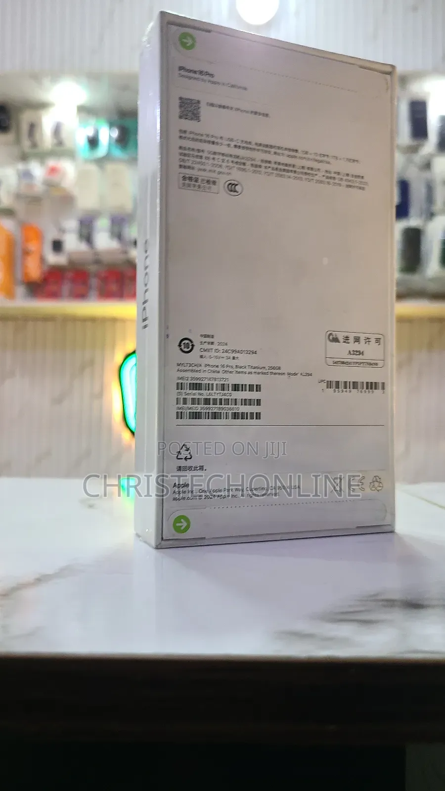 New Apple iPhone 16 Pro 256 GB Black