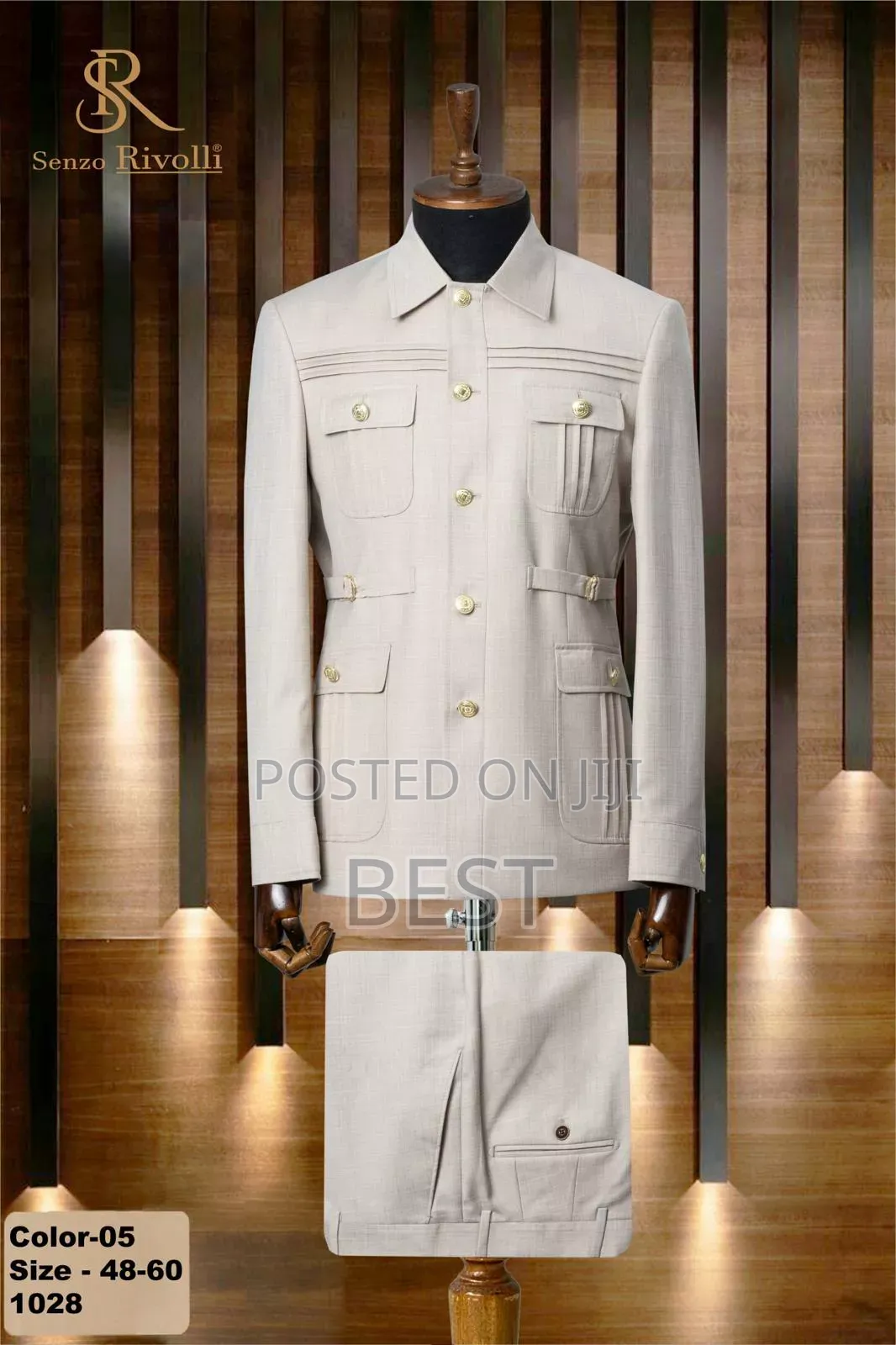 Top Quality Safari Suit Make in Turkey