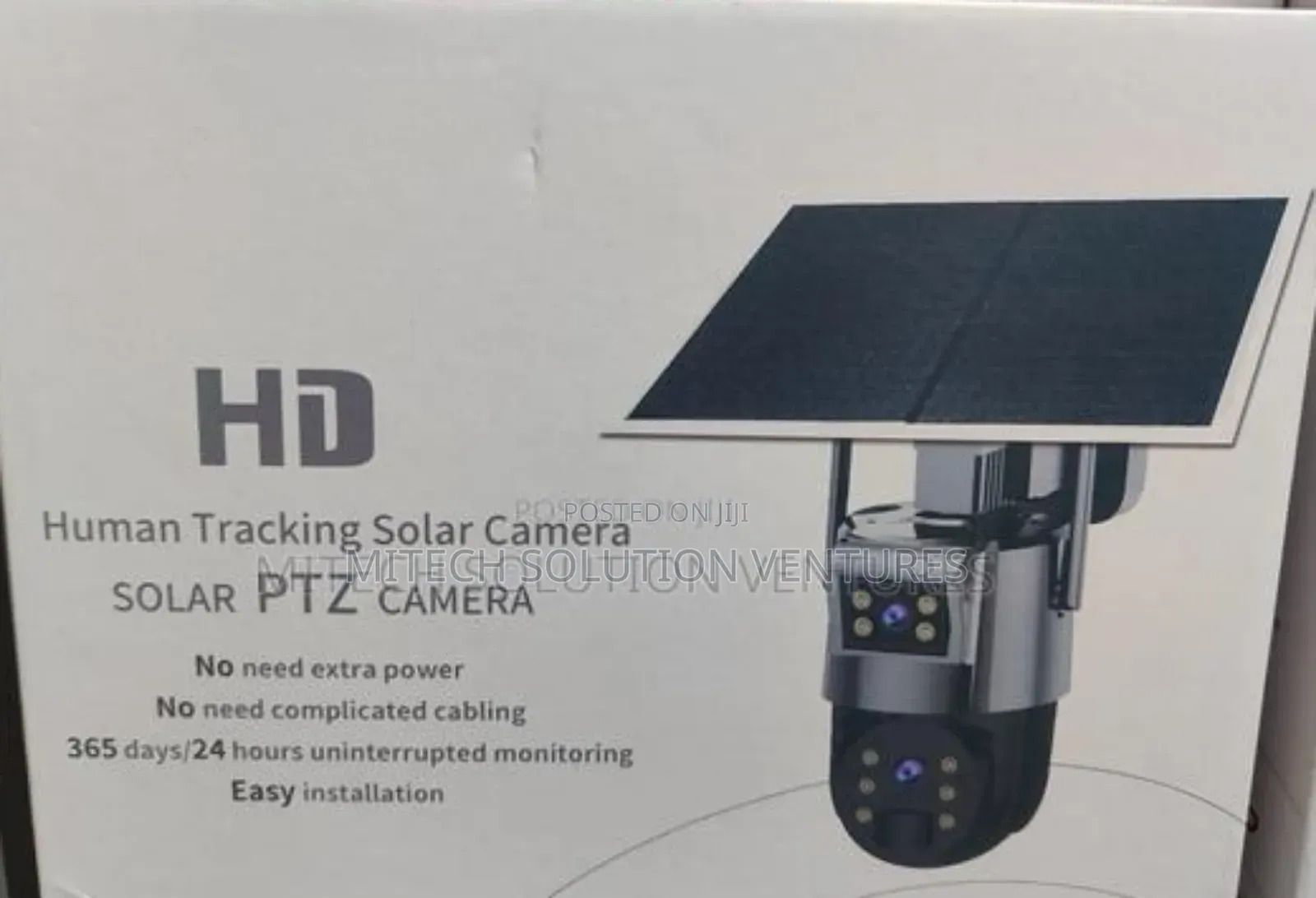Ubox 4g Dual Lens Solar PTZ Security Camera
