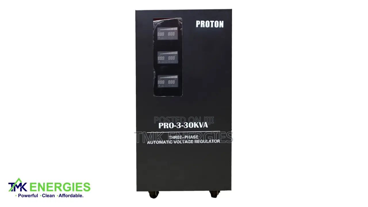 PROTON 30KVA 3-Phase Stabilizer Input Voltage 270-456v