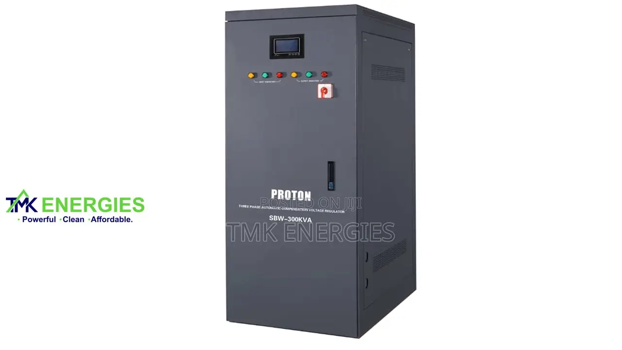 PROTON SBW– 300KVA 3-Phase Stabilizer Input Voltage 270-456v