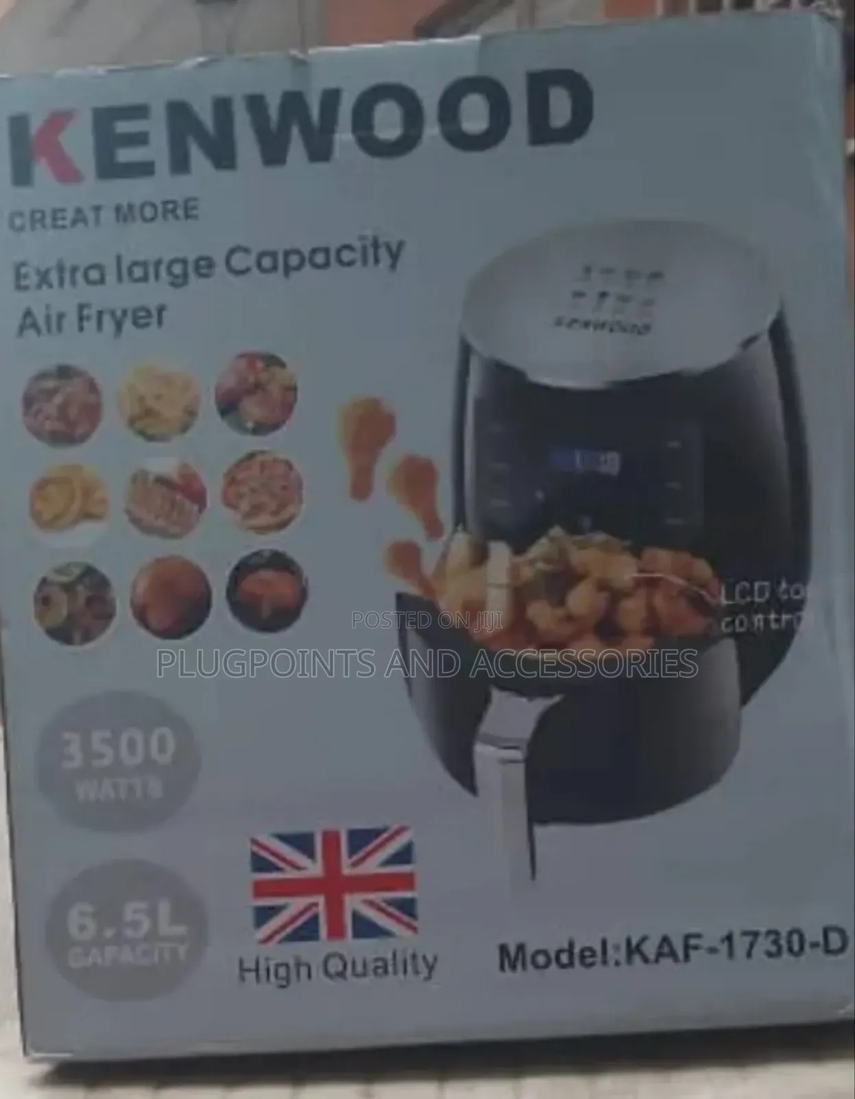 Kenwood Airfryer 7liters