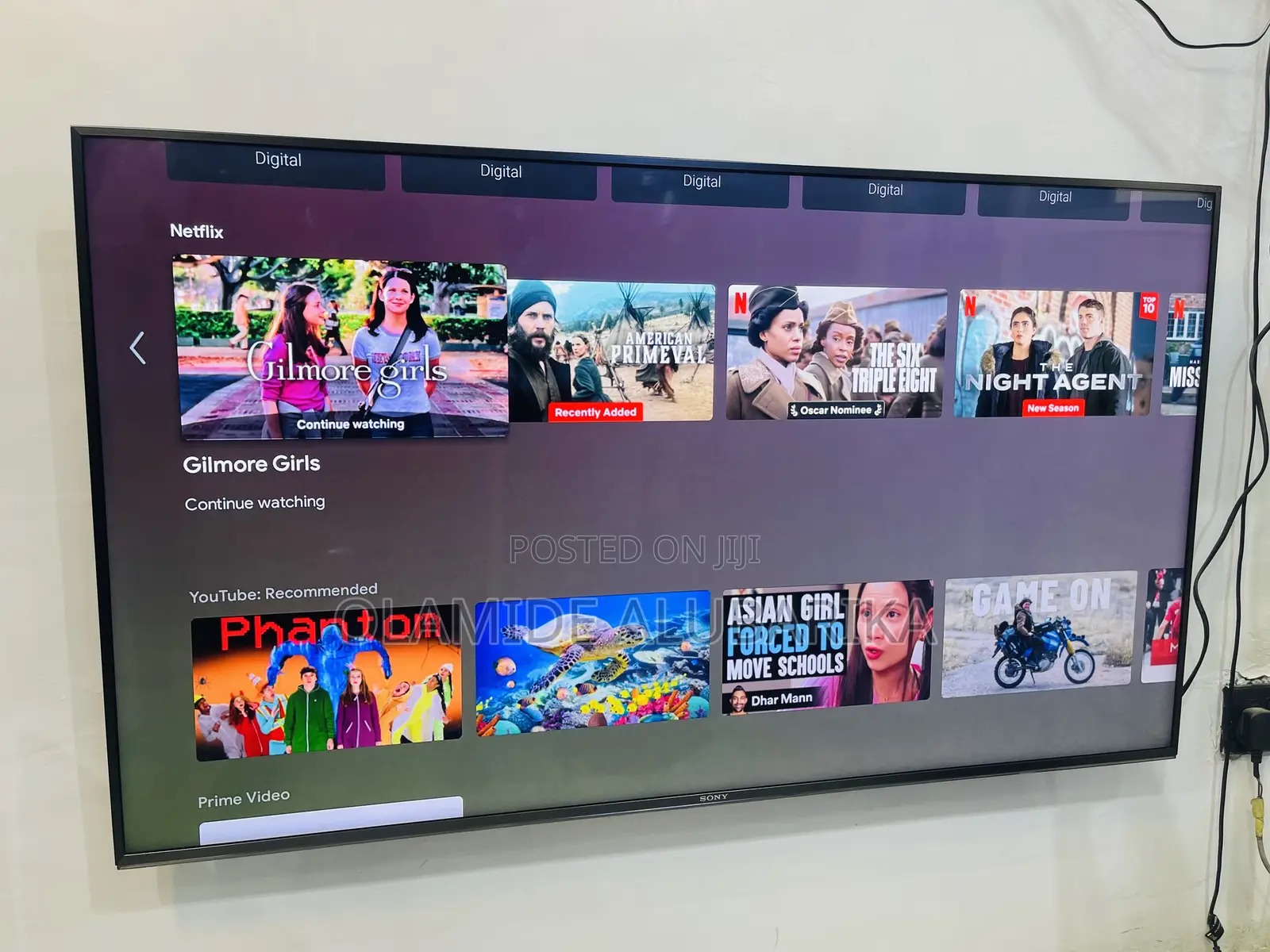Sony Bravia 49” Android Smart Ultra HDR Bluetooth Tv