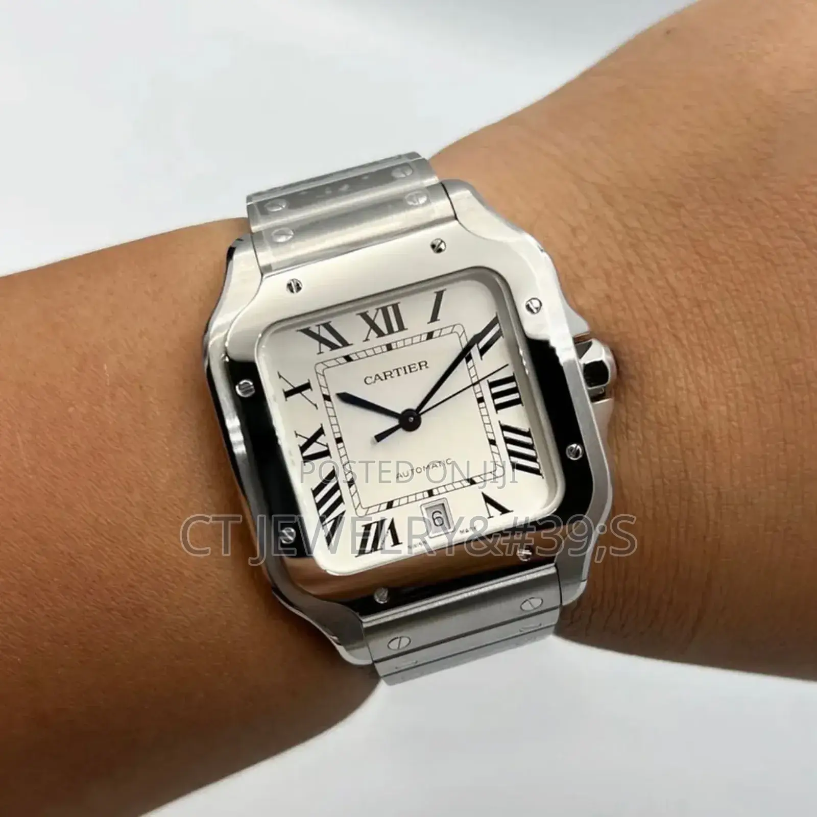 Premium: CARTIER SANTOS Automatic Movement Stainless Steel