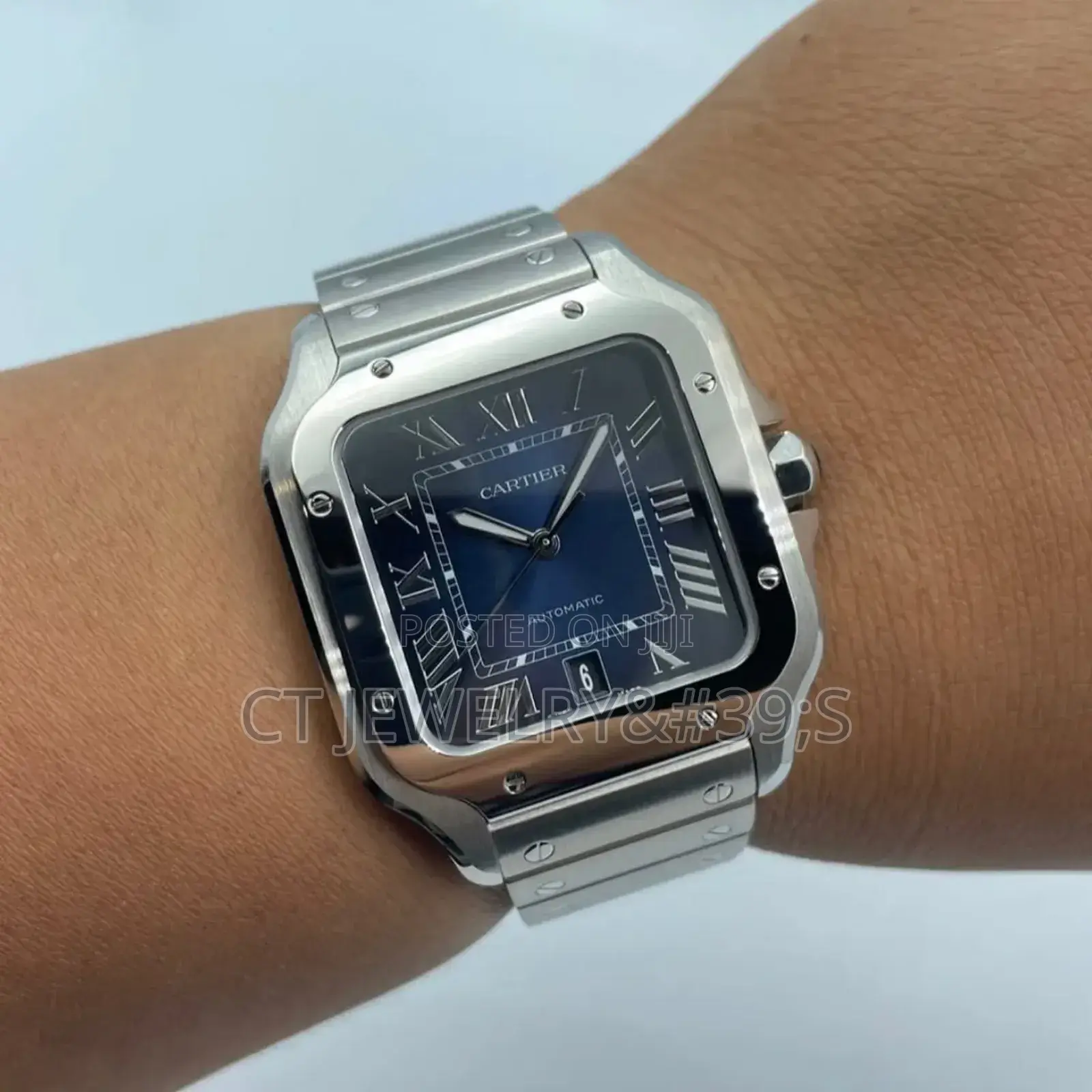 Premium: CARTIER SANTOS Automatic Movement Stainless Steel