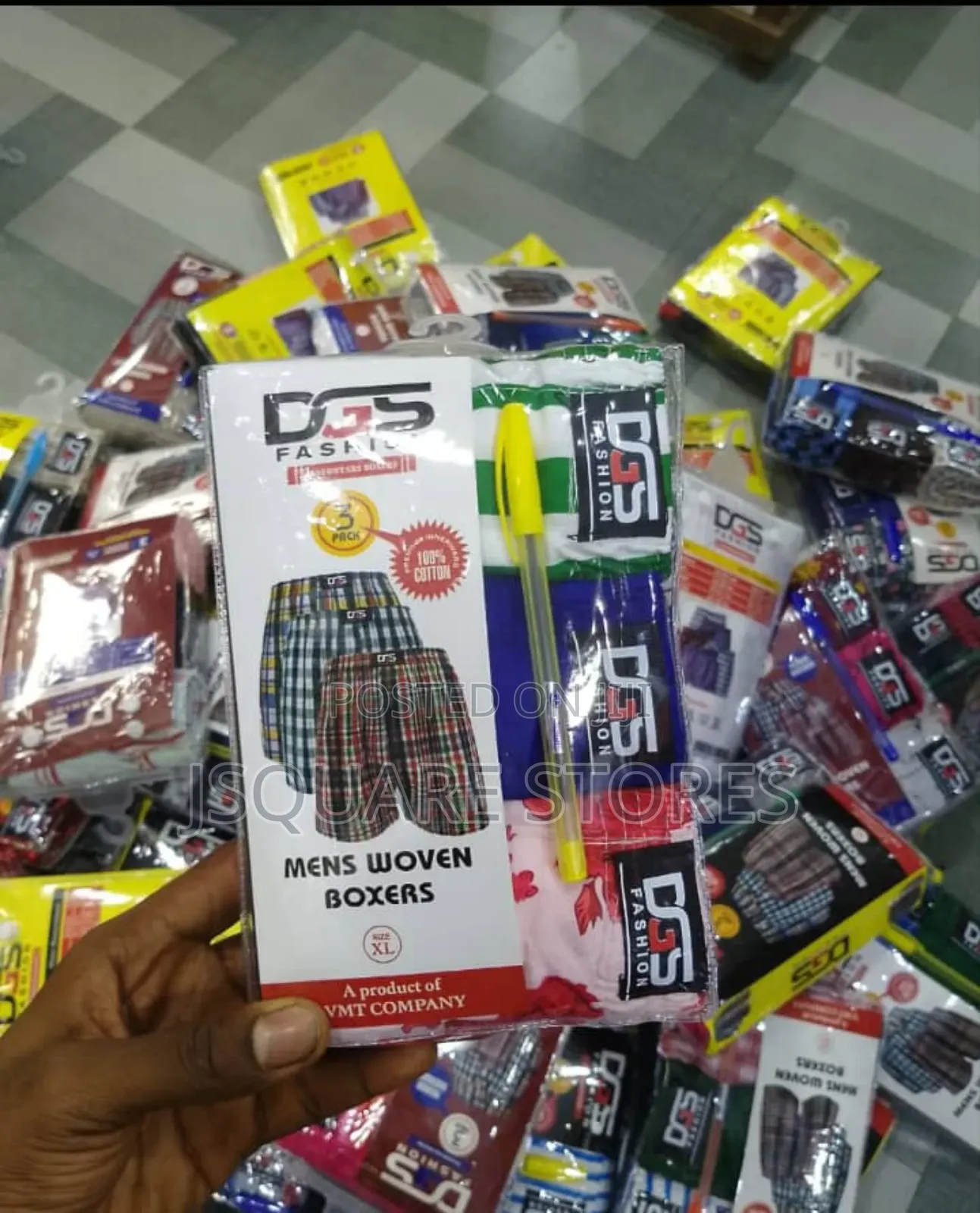 3in1 Packed Men Boxers Pants