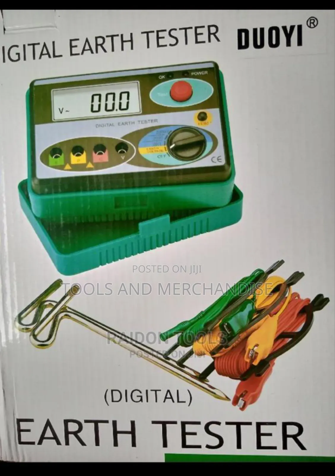 Earth Resistance Tester (Duoyi)