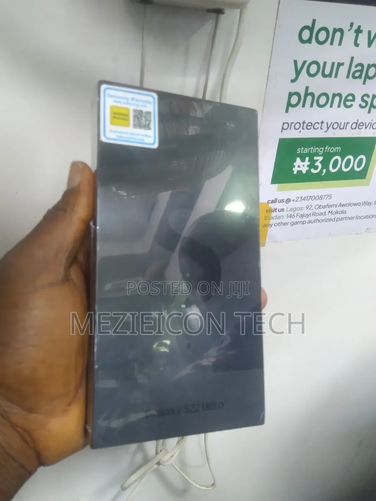 New Samsung Galaxy S22 Ultra 128 GB Gold
