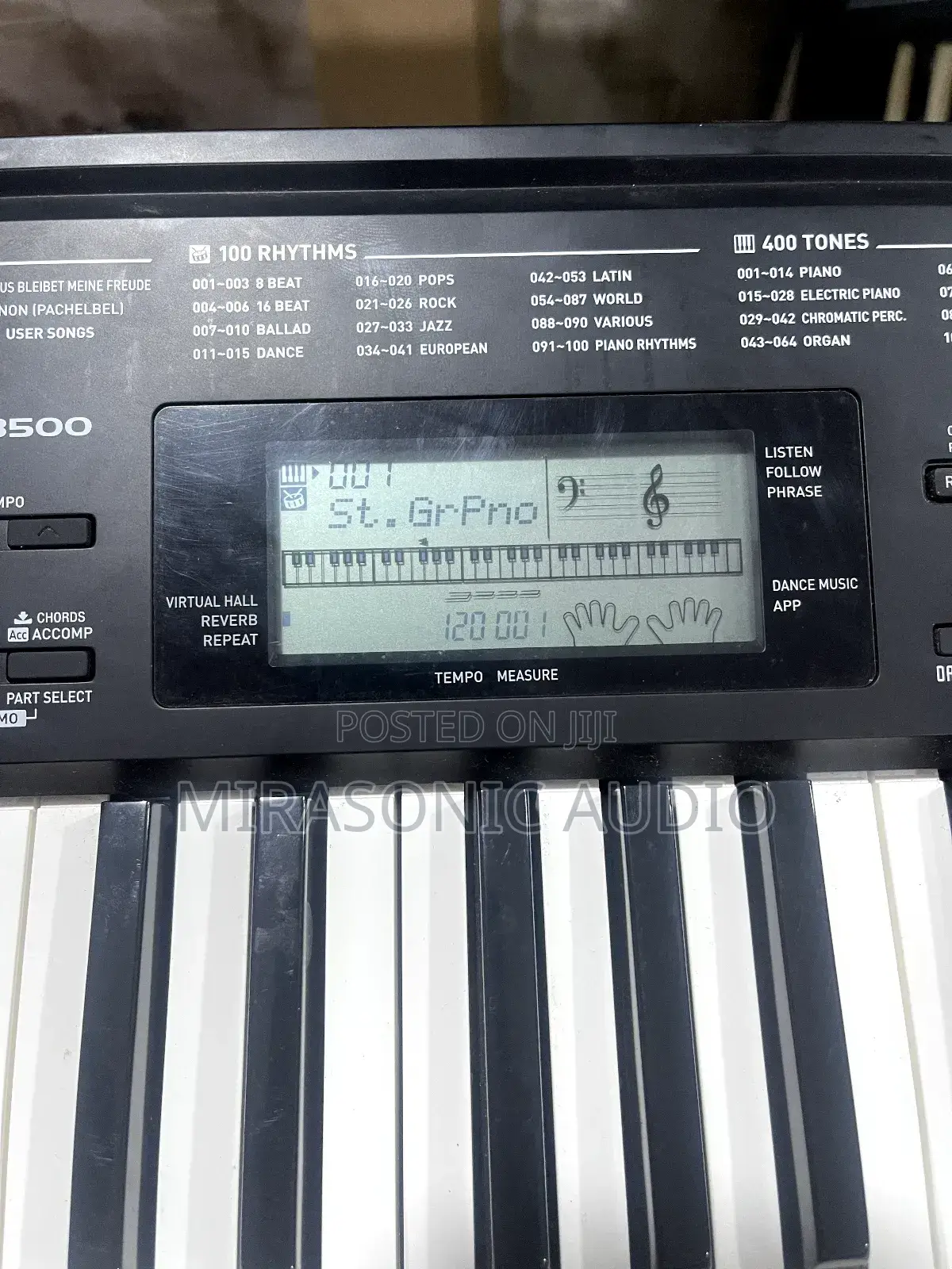 Casio Ctk 3500 Fairly Used Keyboard With Carton