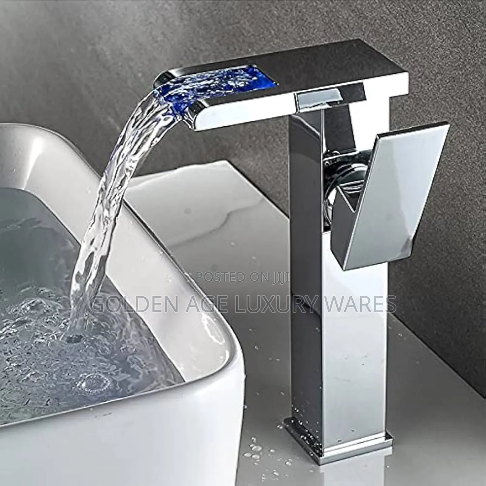 Long Chrome Basin Mixer 1