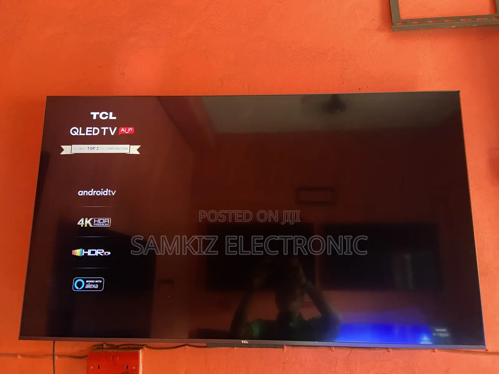 TCL Qled TV With Google TV and Game Master Pro