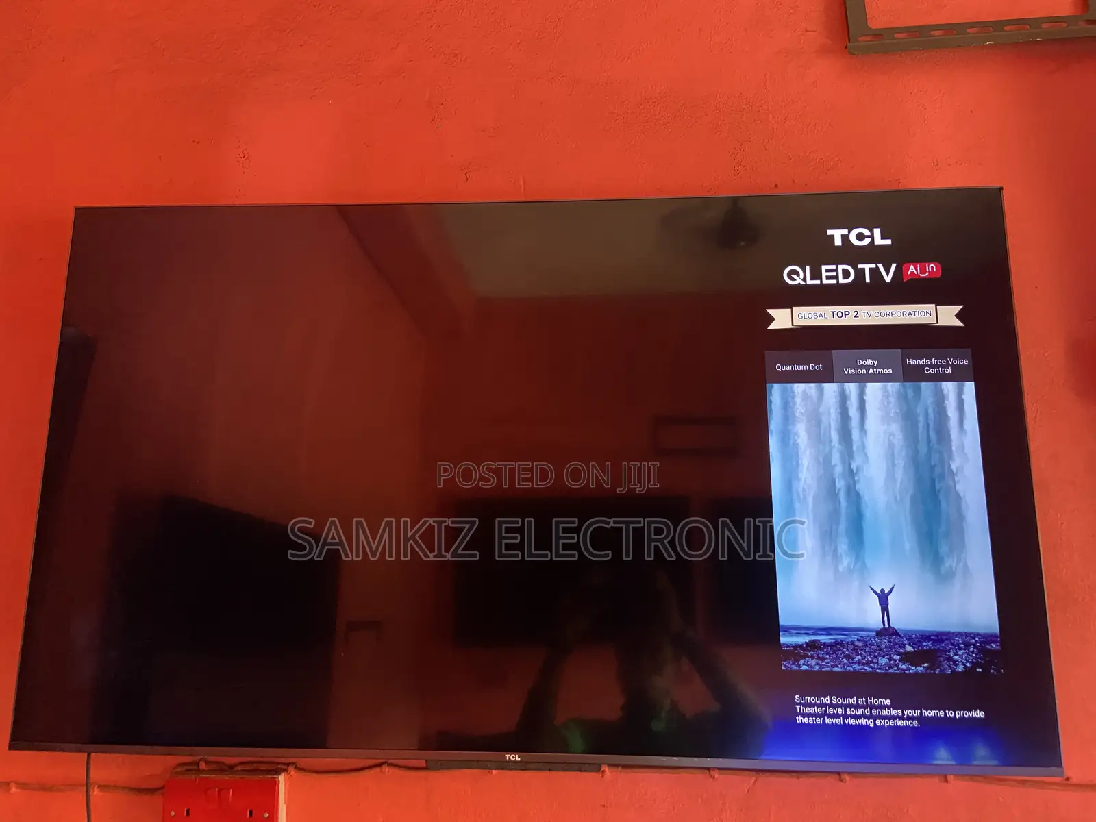 TCL Qled TV With Google TV and Game Master Pro