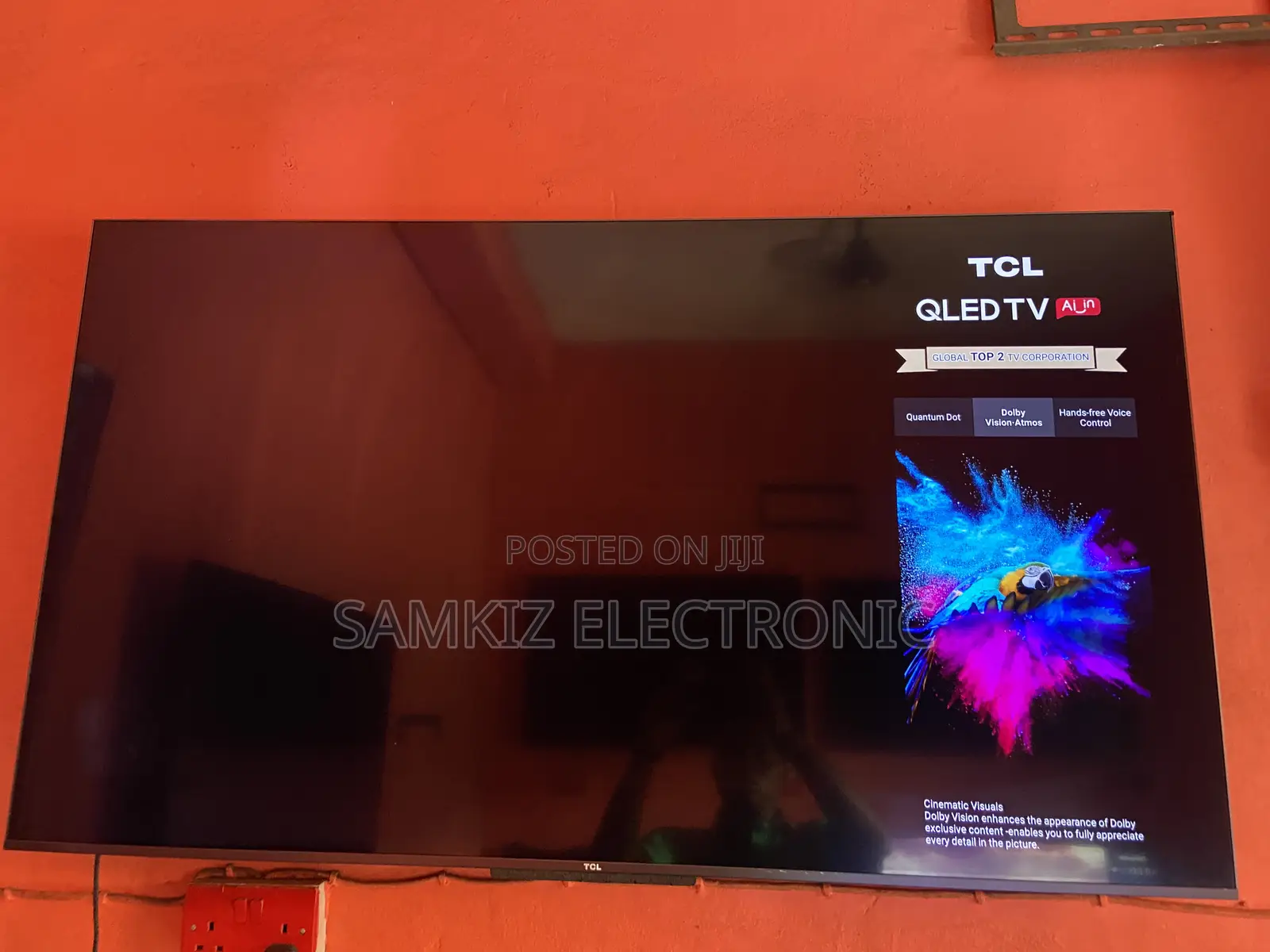 TCL Qled TV With Google TV and Game Master Pro
