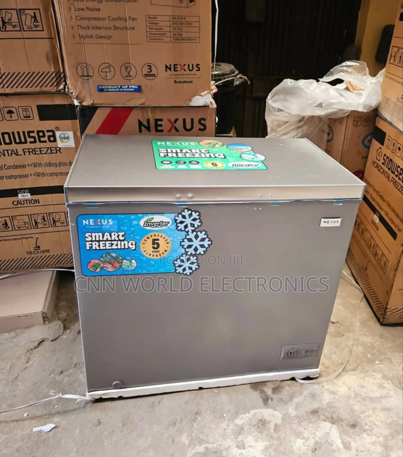 New Nexus 250L Inverter Chest Freezer Super Cooling Warranty