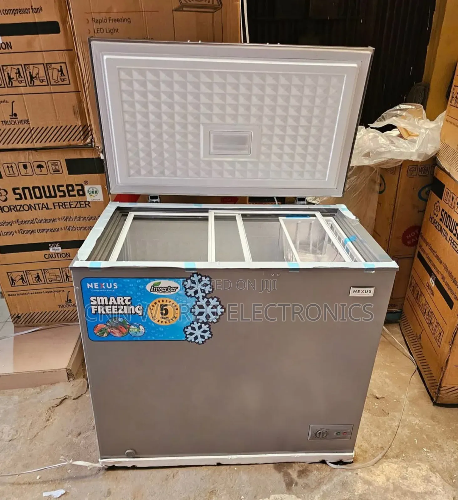 New Nexus 250L Inverter Chest Freezer Super Cooling Warranty