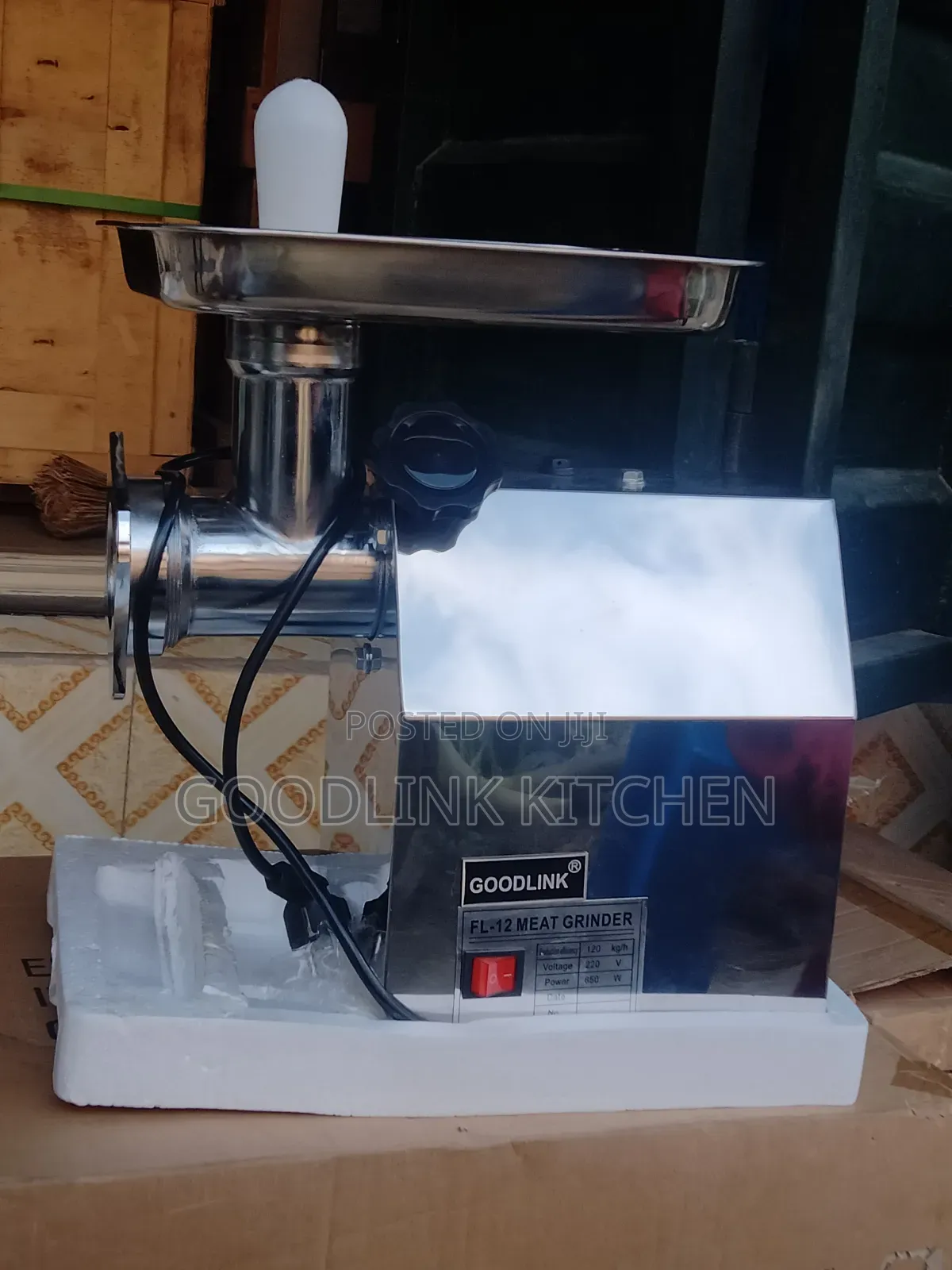 Electric Meat Mincer Machine