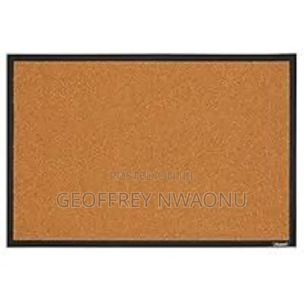 Premium 2x3ft Notice Board –Durable Wall-Mounted Cork Board