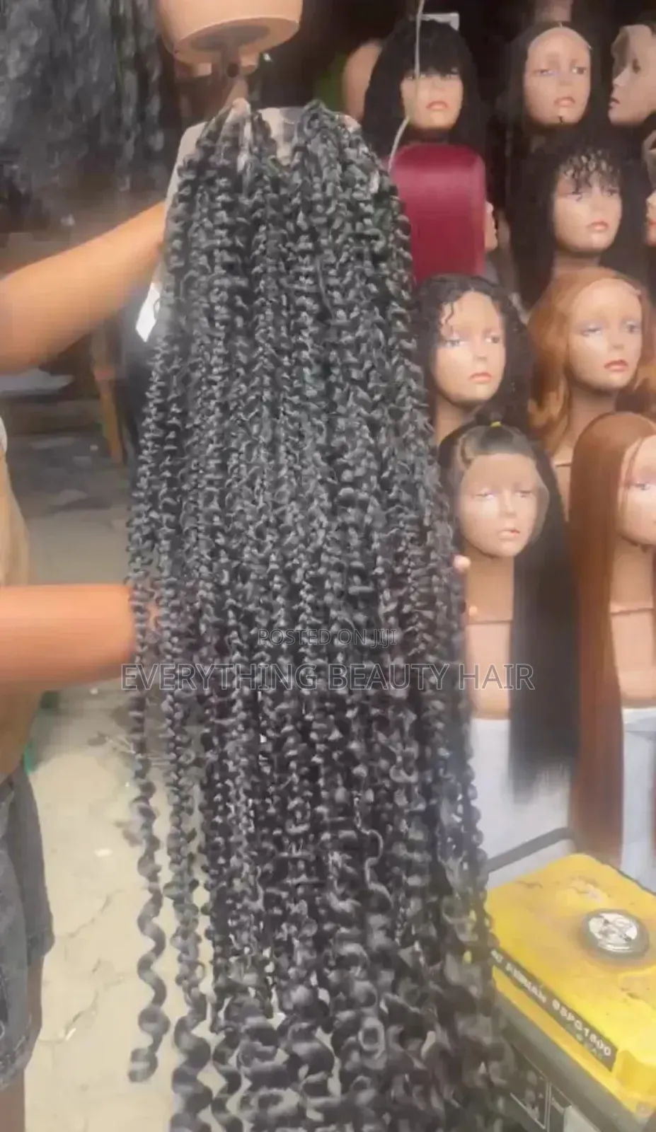 Two Tone Butterfly Braided Wig
