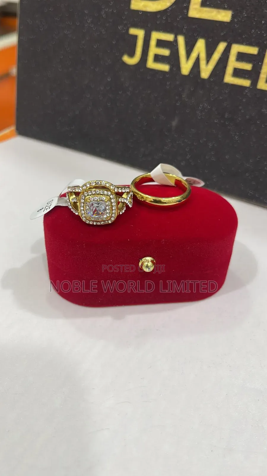 3 in 1 Couples Engagement/ Wedding Rings