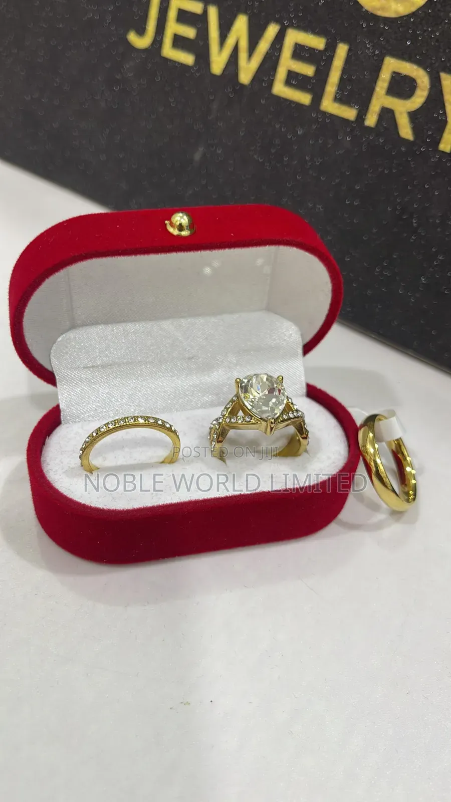 3 in 1 Couples Engagement/ Wedding Rings