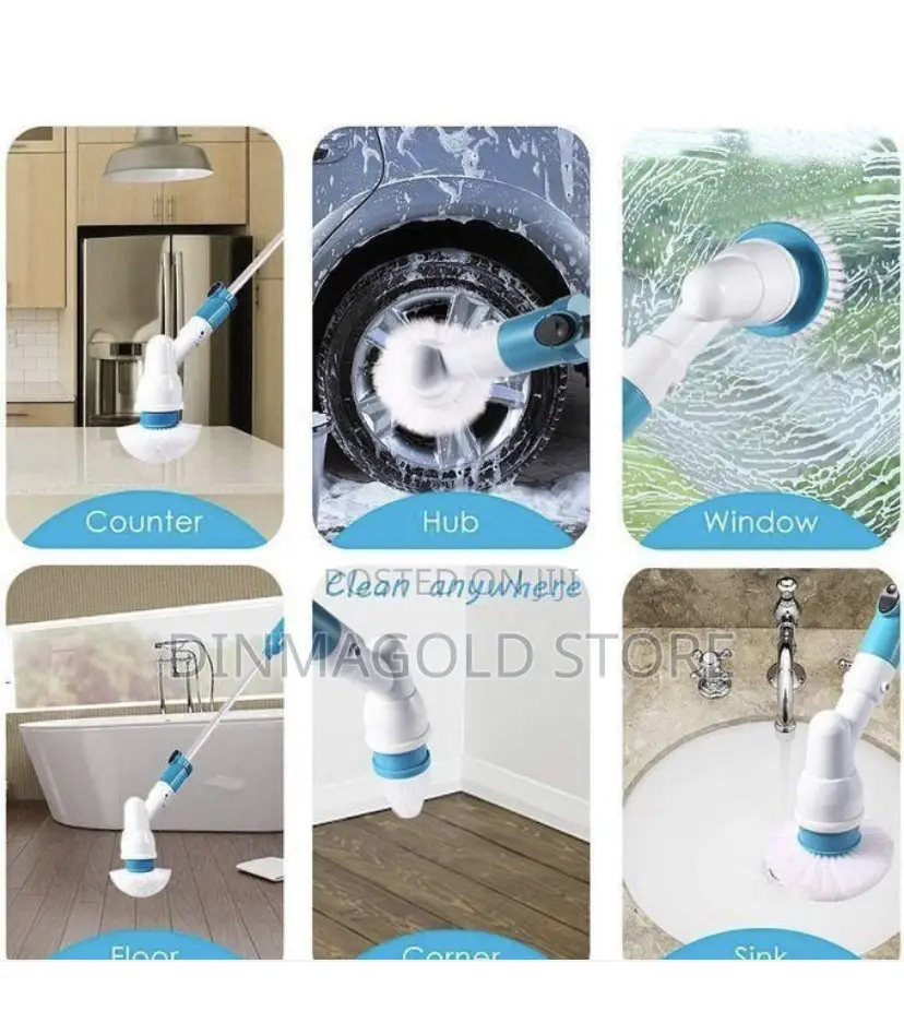 Electric Spin Scrubber 9 In 1