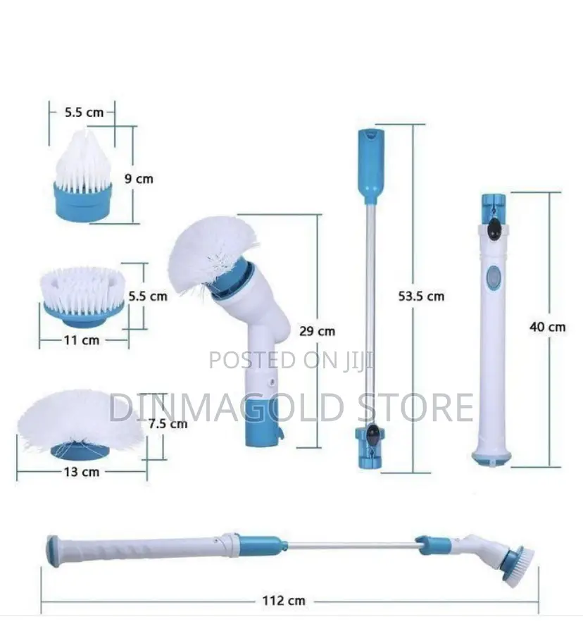 Electric Spin Scrubber 9 In 1