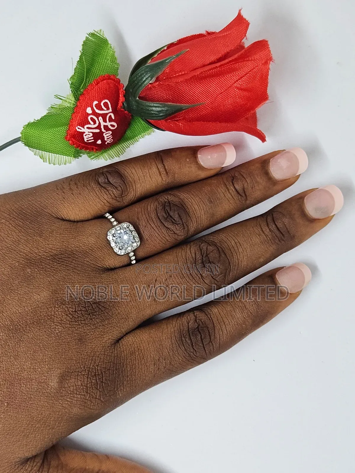Silver Promise/Proposal Non Tarnish Rings