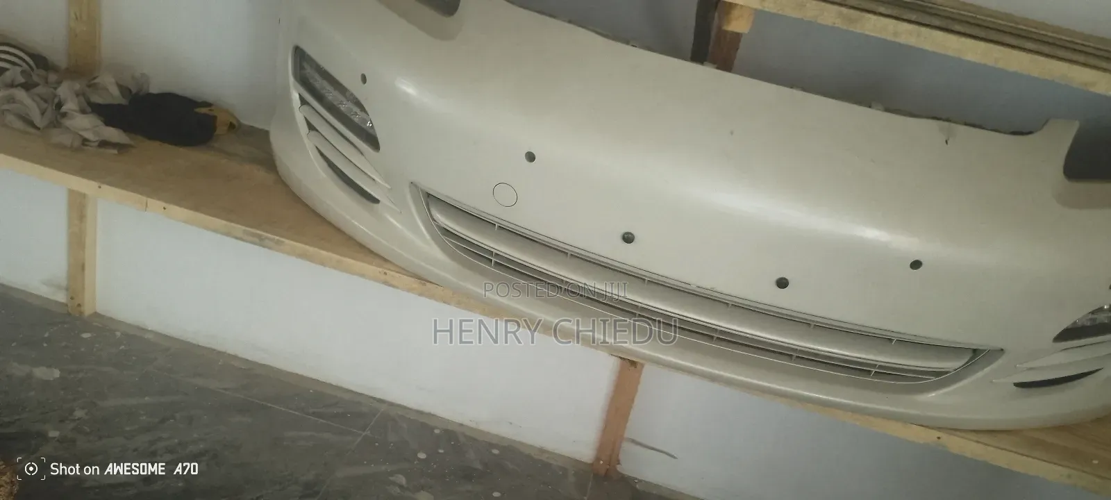 Porsche Panamera Complete Front Bumper 2013