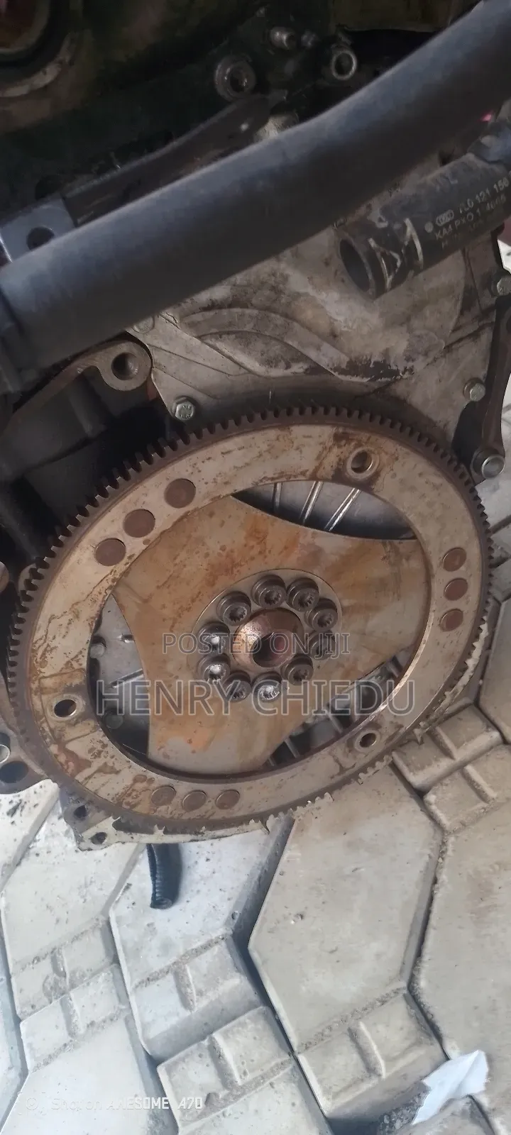Audi Q7 3.6 Engine 2013 Model