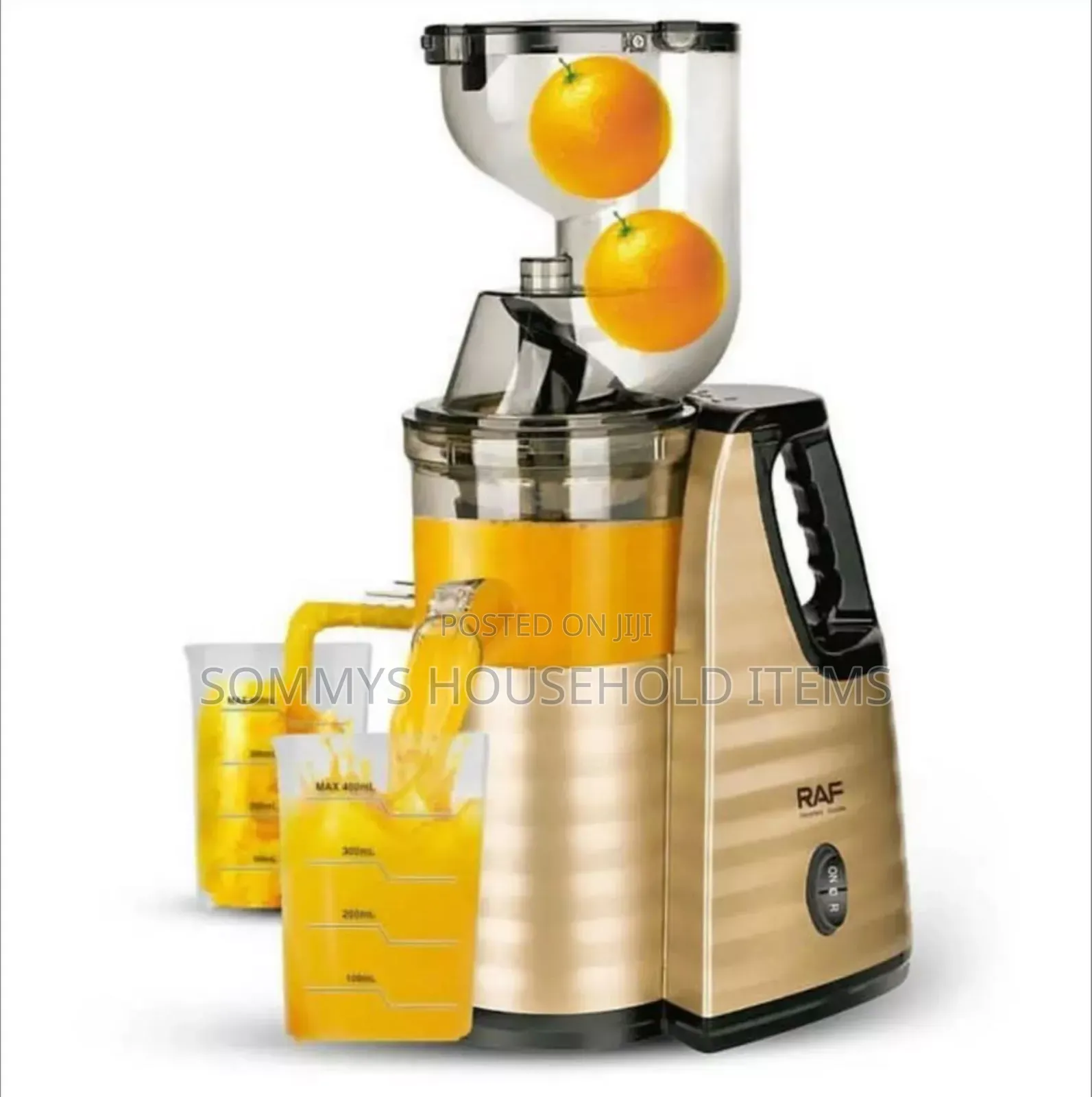 Raf Slow Juicer ( Gold Colour)