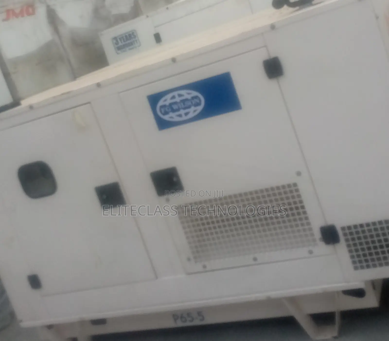 Soundproof FG Wilson 65kva P65-3 Perkins Powered