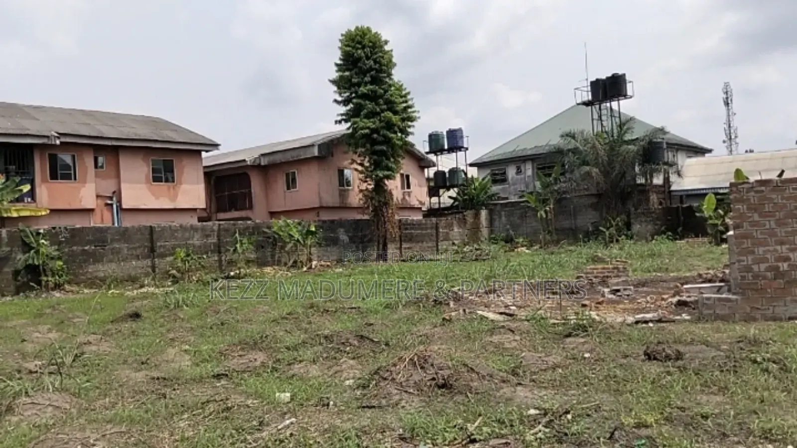 For Sale: 31⁄2 Fenced Plots Behind Ops Akwaka, Rumuodomaya
