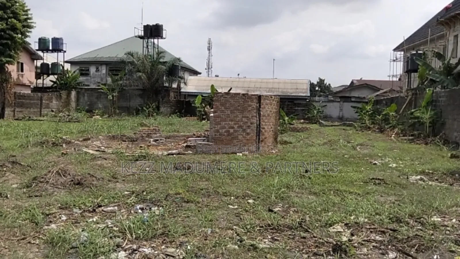 For Sale: 31⁄2 Fenced Plots Behind Ops Akwaka, Rumuodomaya
