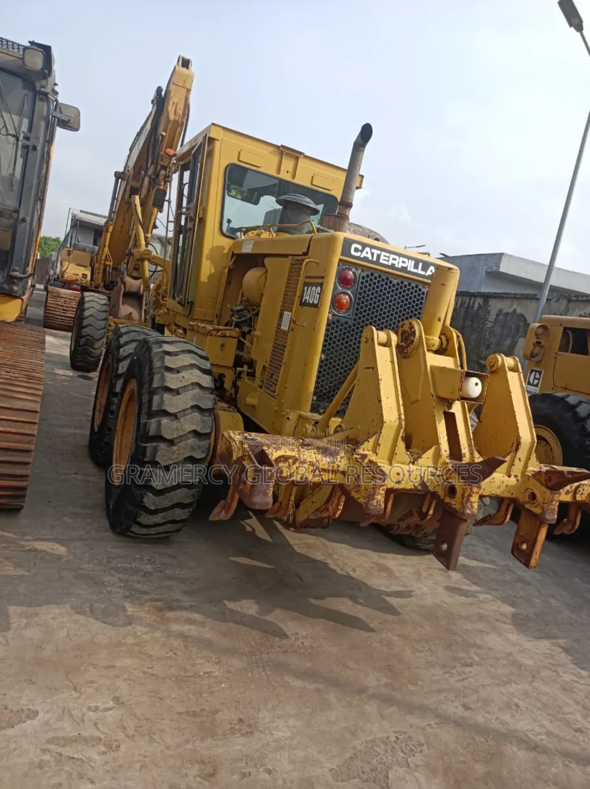 Foreigncaterpillar 140g Motor Grader With Ripper