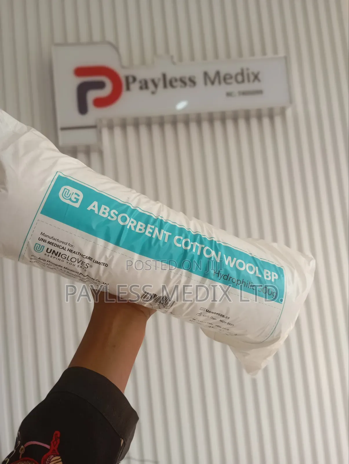 Absorbent Cotton Wool, Hydrophilic J Foreign Wool)