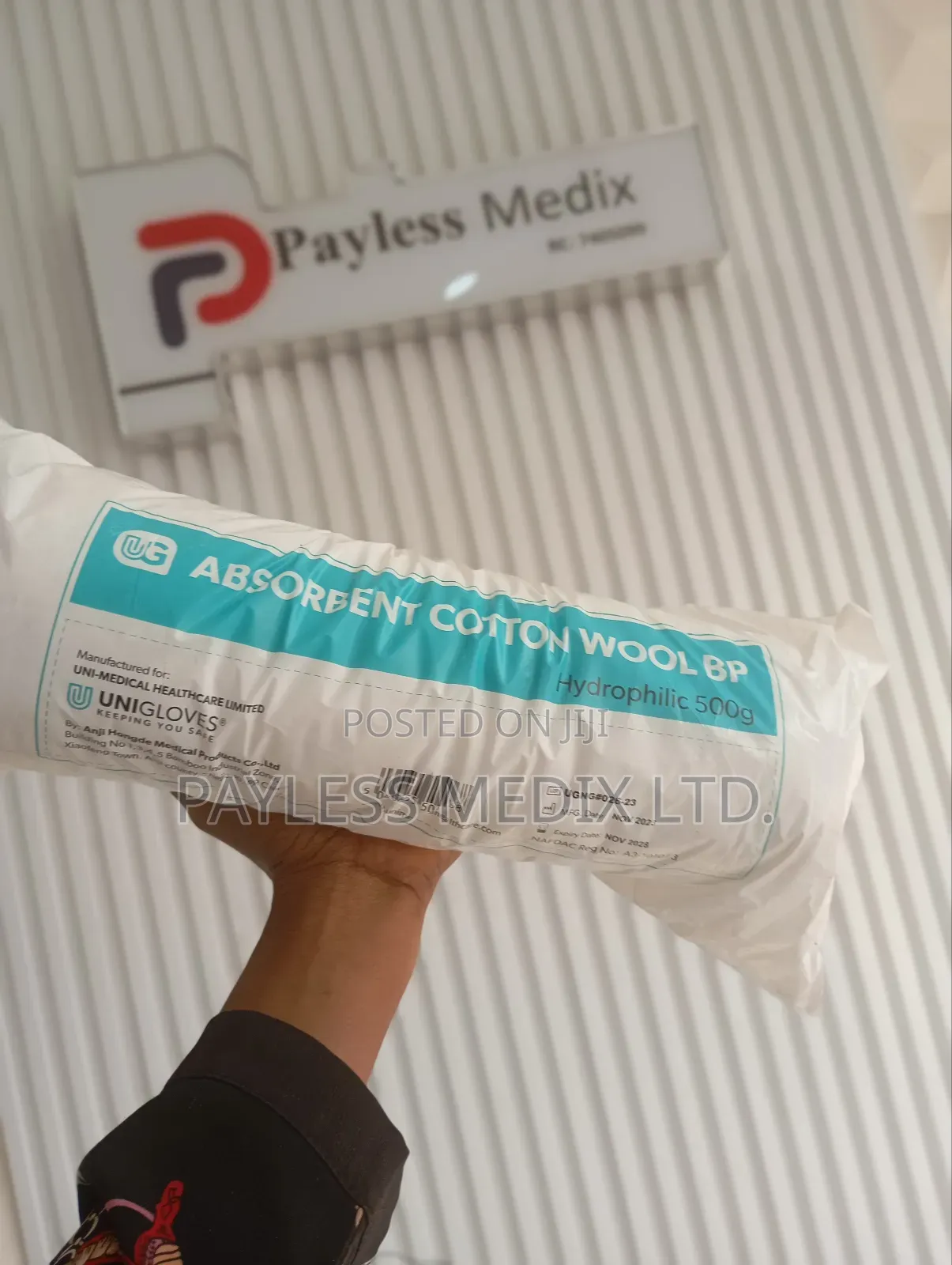 Absorbent Cotton Wool, Hydrophilic J Foreign Wool)