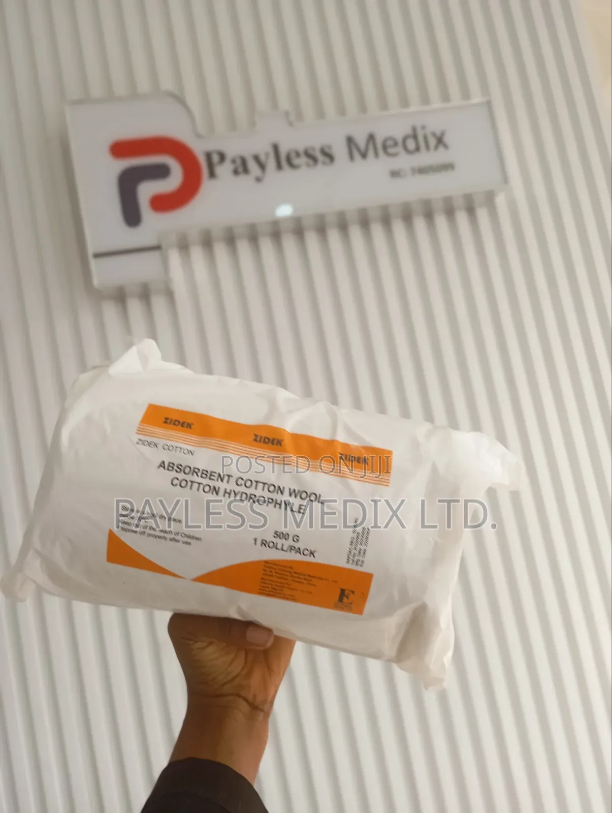 Zidek Absorbent Cotten Wool (Hydriophyle)