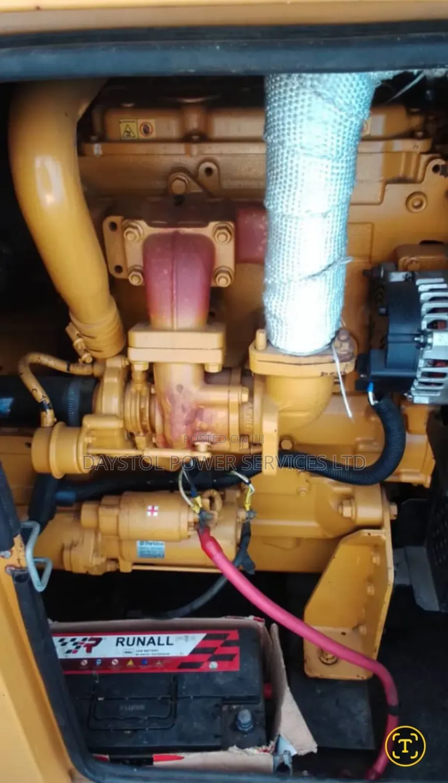 65kva Cat Mantrac Soundproof Diesel Gen